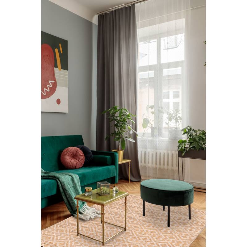 ECARPETGALLERY Flat-Weave Palas Denizli Tan Jute Kilim - 5'3 x 7'5