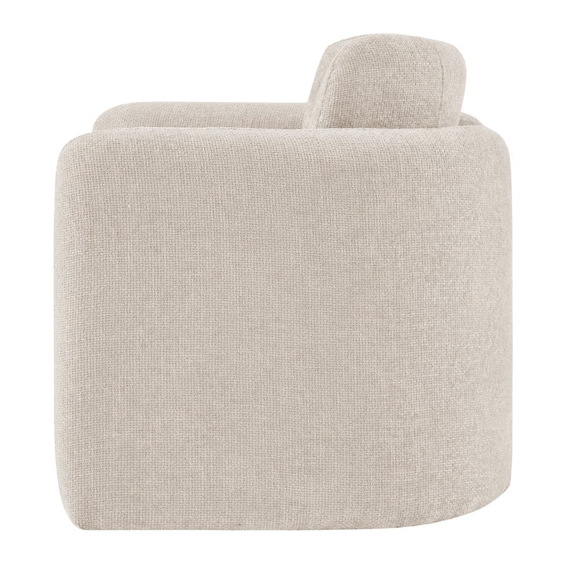 NPD Furniture Deryll Chenille Accent Arm Chair