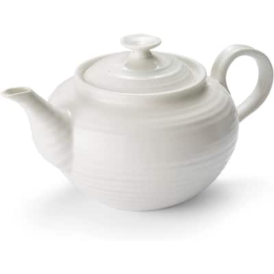 Portmeirion Sophie Conran 2 Pint Teapot White - 32 oz