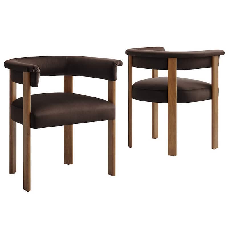 Imogen Barrel Dining Chairs - Set of 2