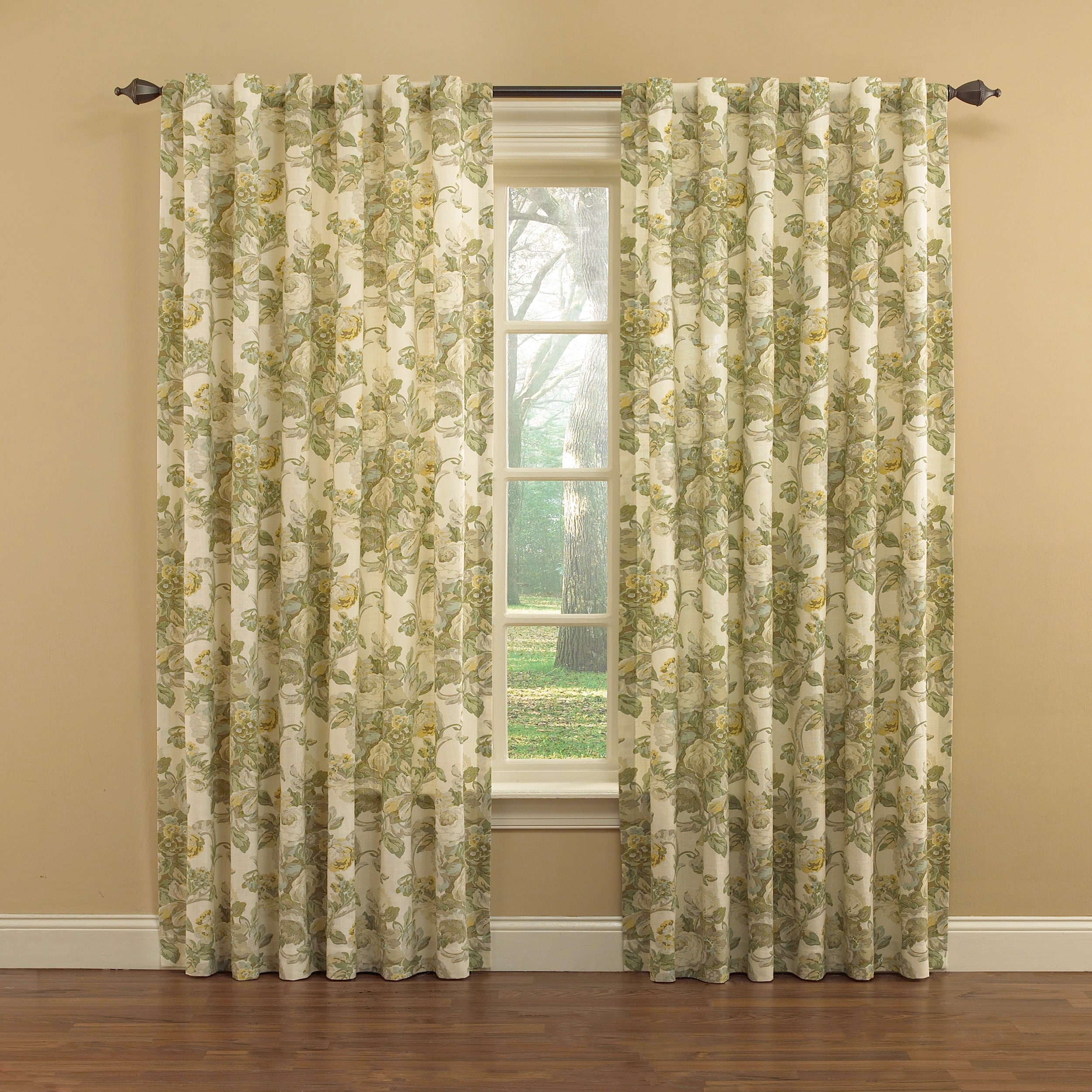 Waverly Spring Bling Window Curtain 84x52 Vapor for sale online eBay