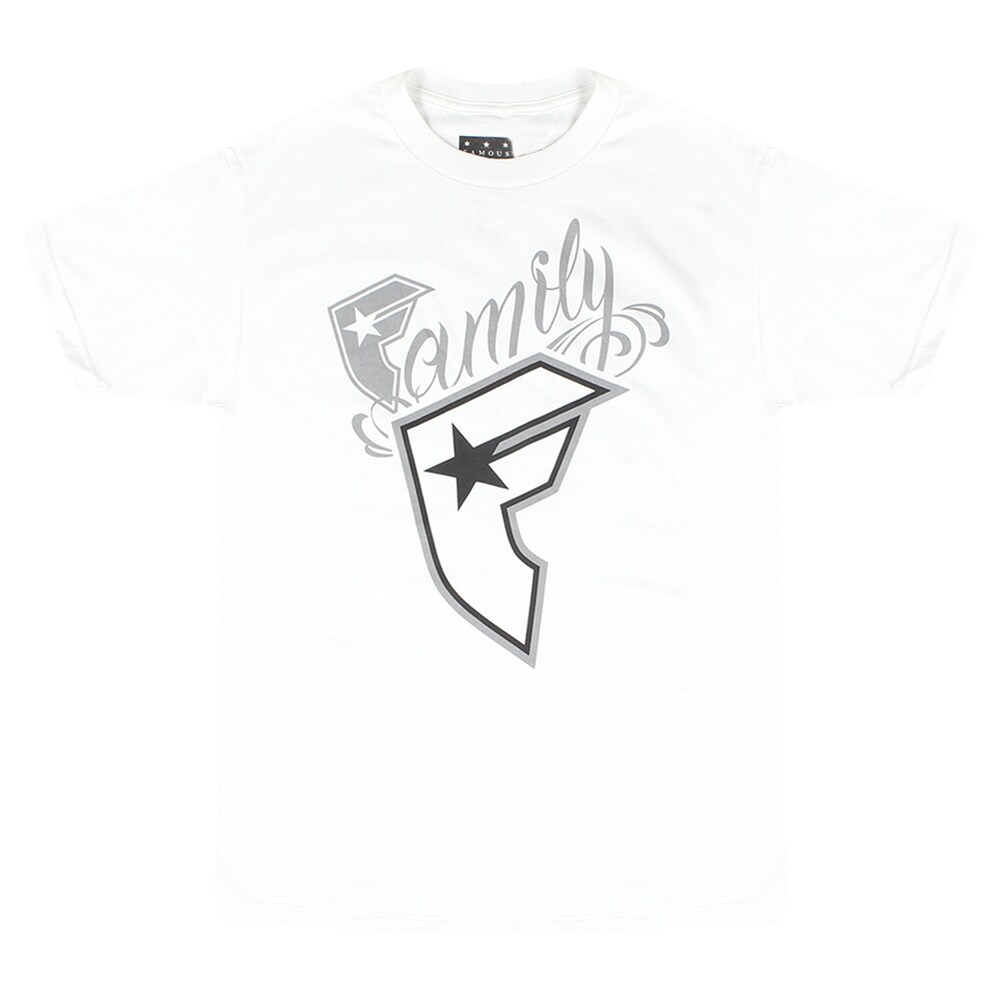 Shop Famous Stars And Straps Logo Boh Family Quote Men S White T