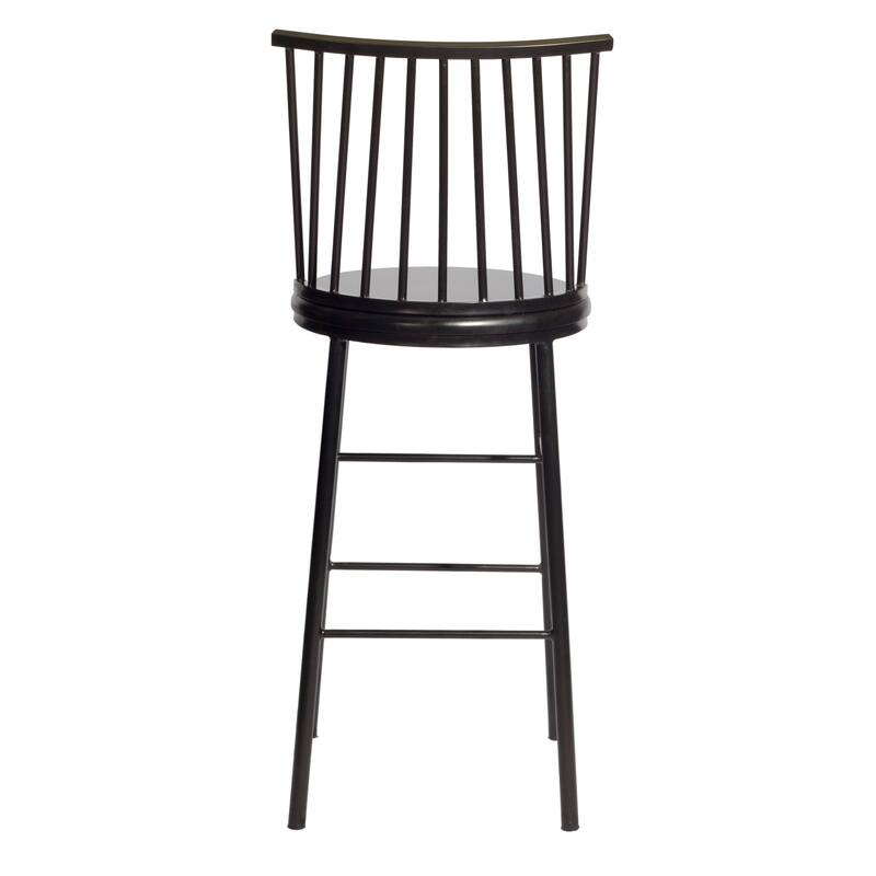 Fonda Windsor Back Metal Bar Stool by Greyson Living