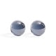 preview thumbnail 11 of 9, Decorative Crystal Glass Balls, Set of 2