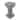 Solid Concrete Roman Pillar Mini Statue Pedestal - 8.25 X 4 X 4 inches