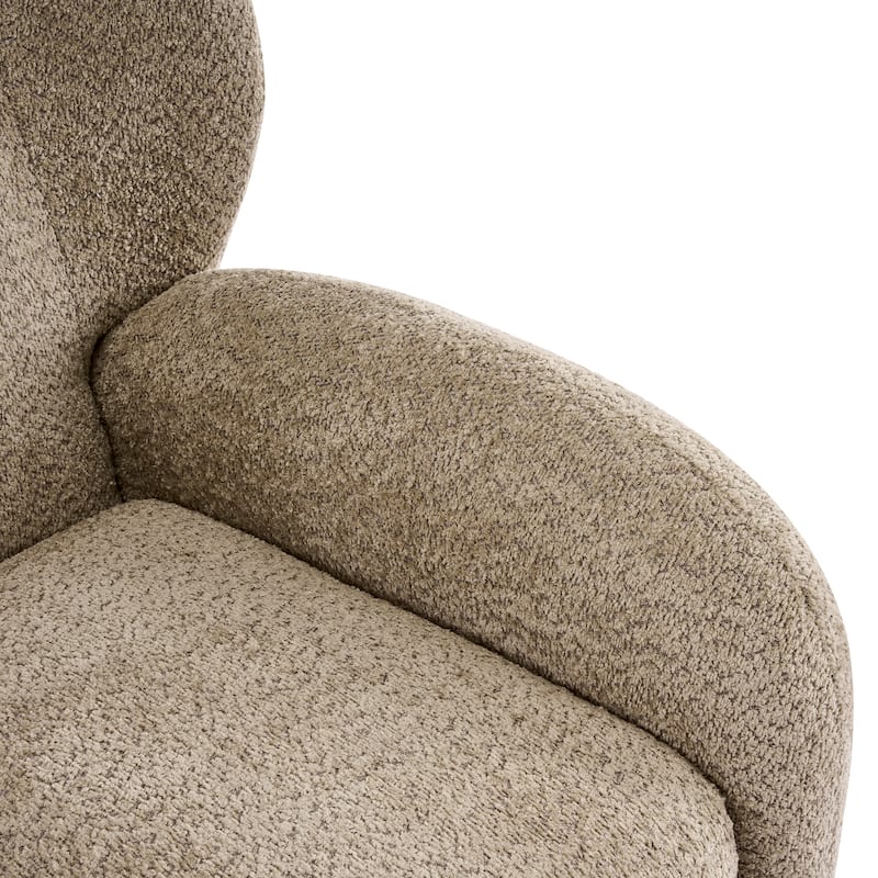 Christopher Knight Home - Wingback Modern Upholstered Club Chair with Wooden Legs