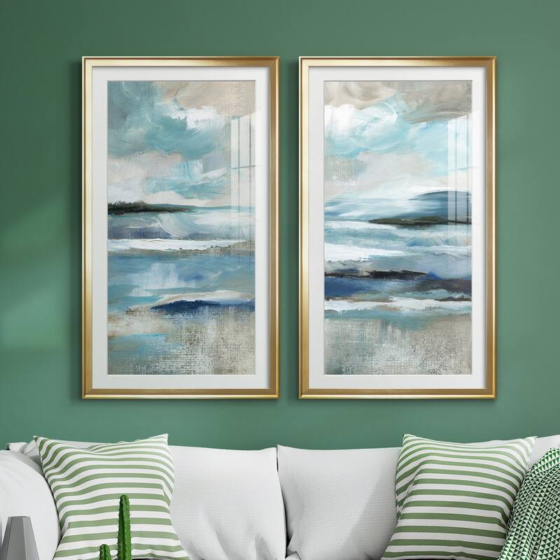 Distant Drama I Premium Framed Print - Ready to Hang