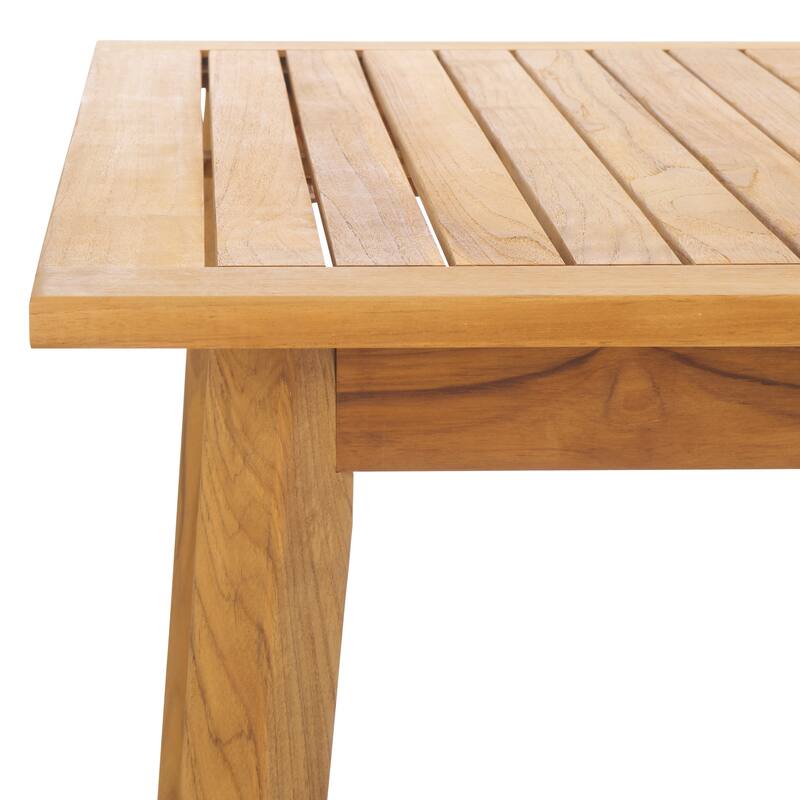 SAFAVIEH Couture Mayaguana Brazilian Teak Dining Table - 72"W x 40"D x 30"H