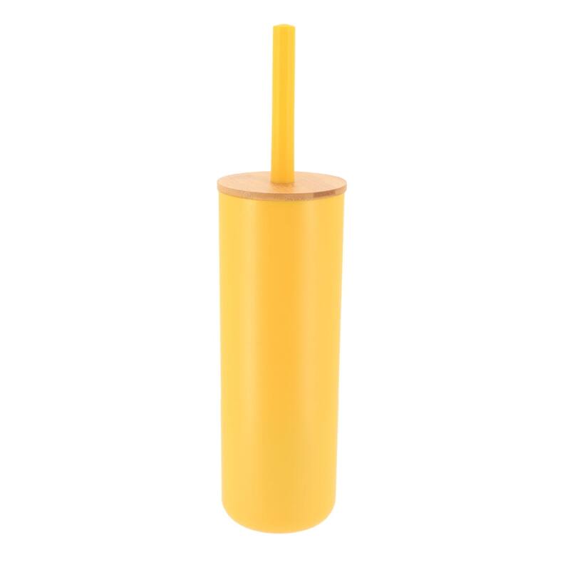 Yellow Padang Bathroom Accessory Set 7-Pieces Bamboo