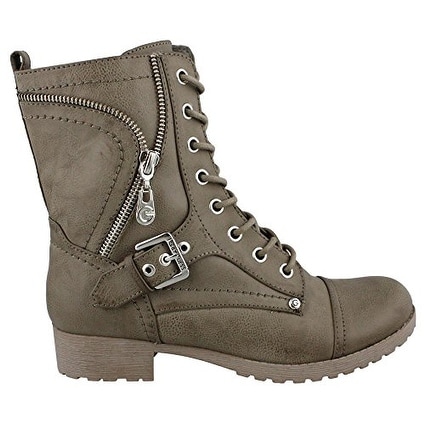guess boots grey