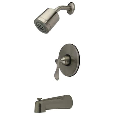 Kingston Brass Nufrench Tub and Shower Trim Package with 1.8 GPM