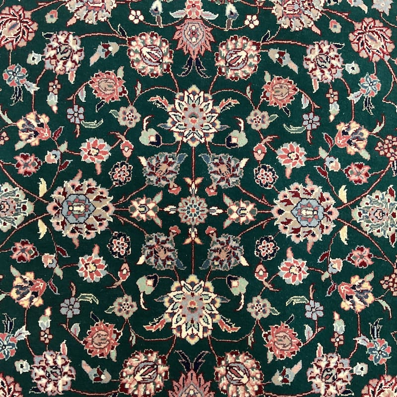 HERAT ORIENTAL Handmade Tabriz Wool & Silk Rug - 4' x 6'