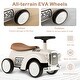 preview thumbnail 18 of 25, Kids Sit to Stand Vehicle with Working Steering Wheel and Under Seat Storage - 23" x 10.5" x 13.5" (L x W x H)