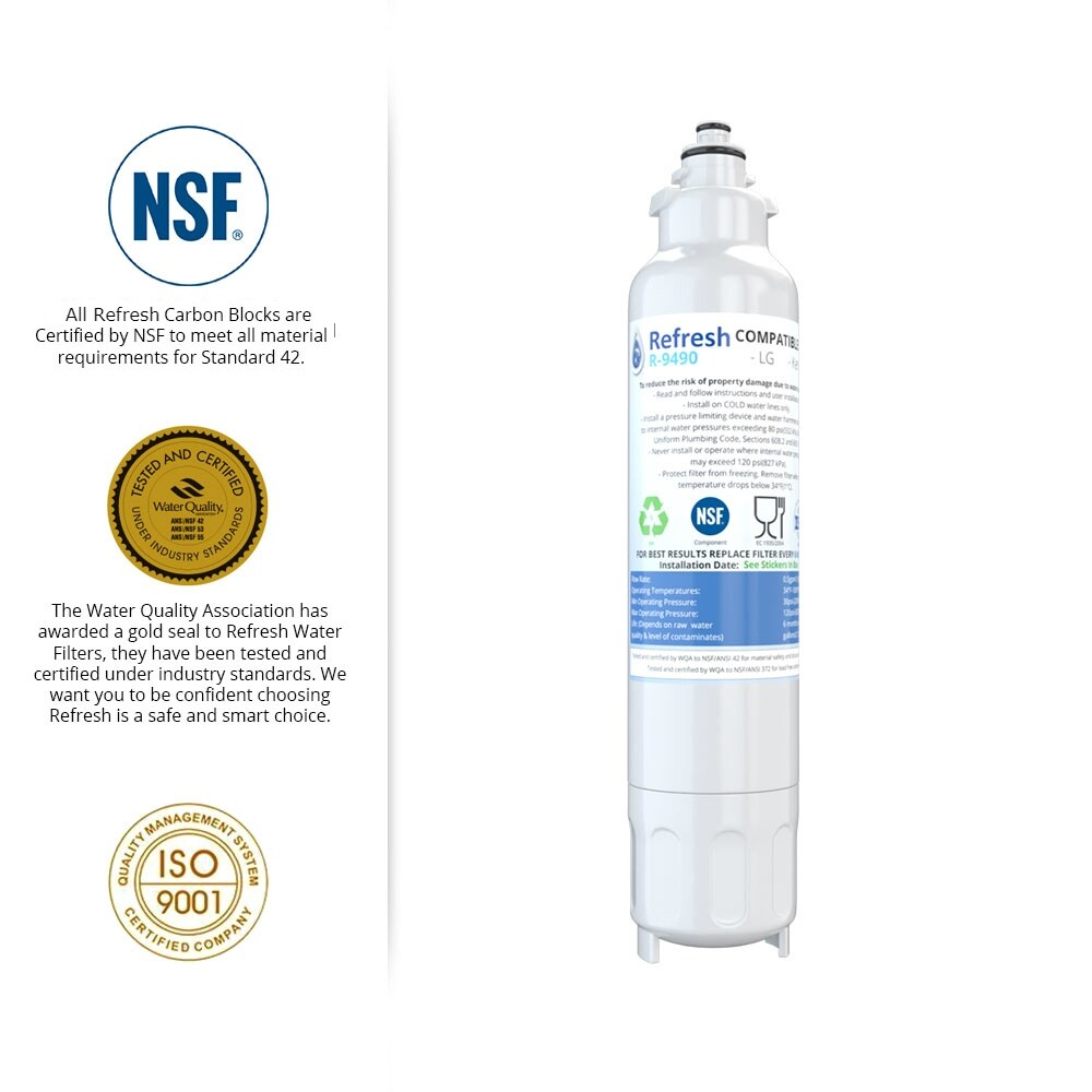 Home Garden Water Filters 2 Pack Water Filter Compatible With Refrigerator Model Lg Lsxs26336v