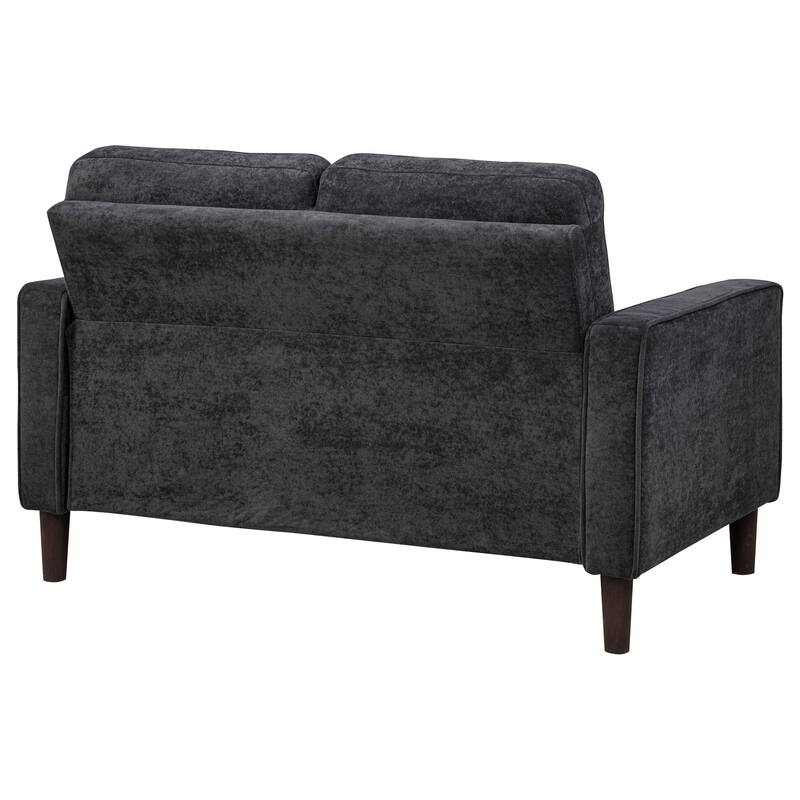 Bowen II Fabric Upholstered Track Arm Loveseat