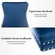 preview thumbnail 14 of 39, KATA Velvet Upholstered Wingback Dining Chairs Set of 2