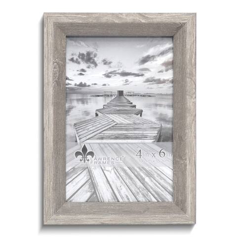 Curata Bradley Weathered Gray 4x6 Photo Frame
