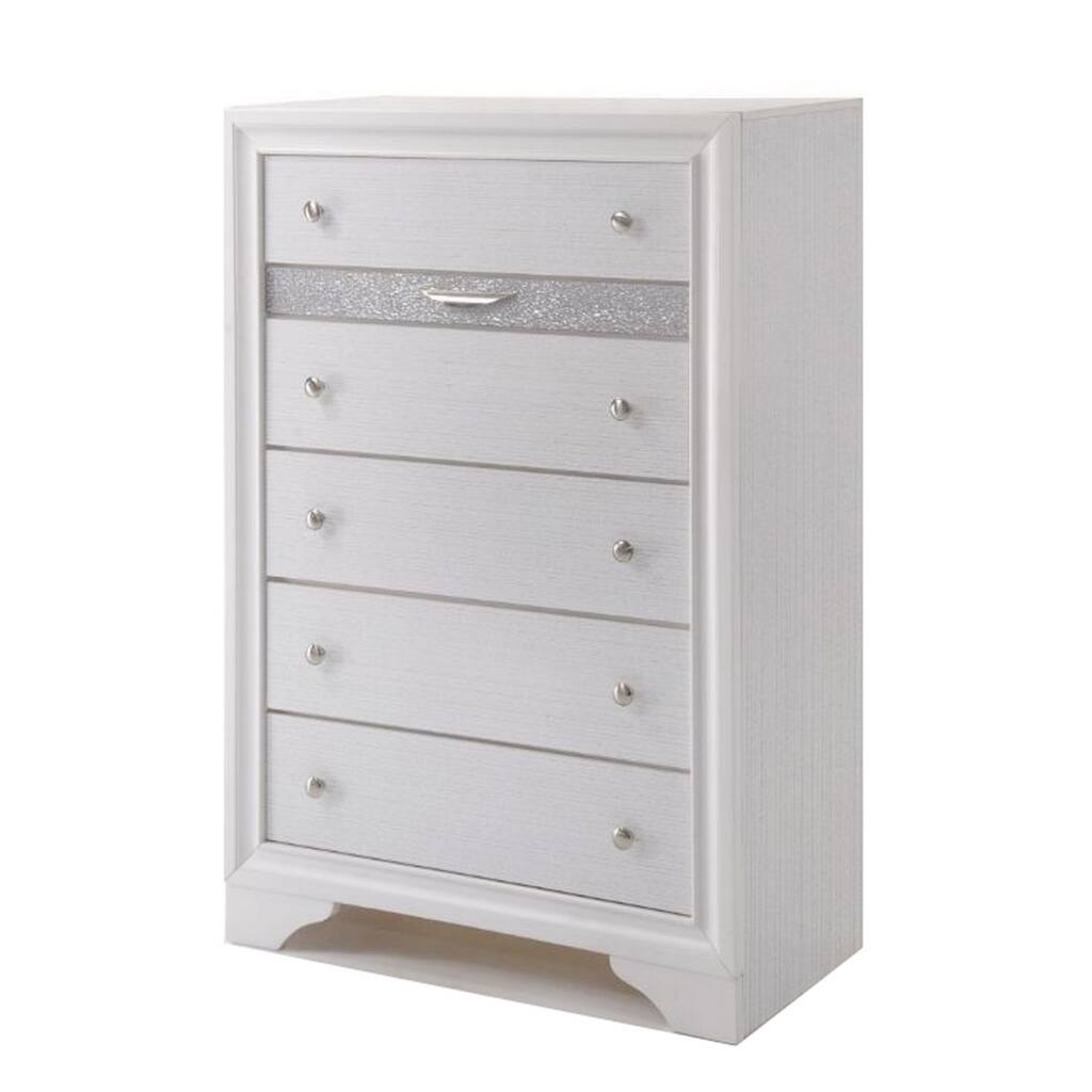 Embellishing Chest, White