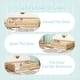 preview thumbnail 3 of 40, Full Size Pine Wood Floor Bed with Safety Guardrails and Door for Kids