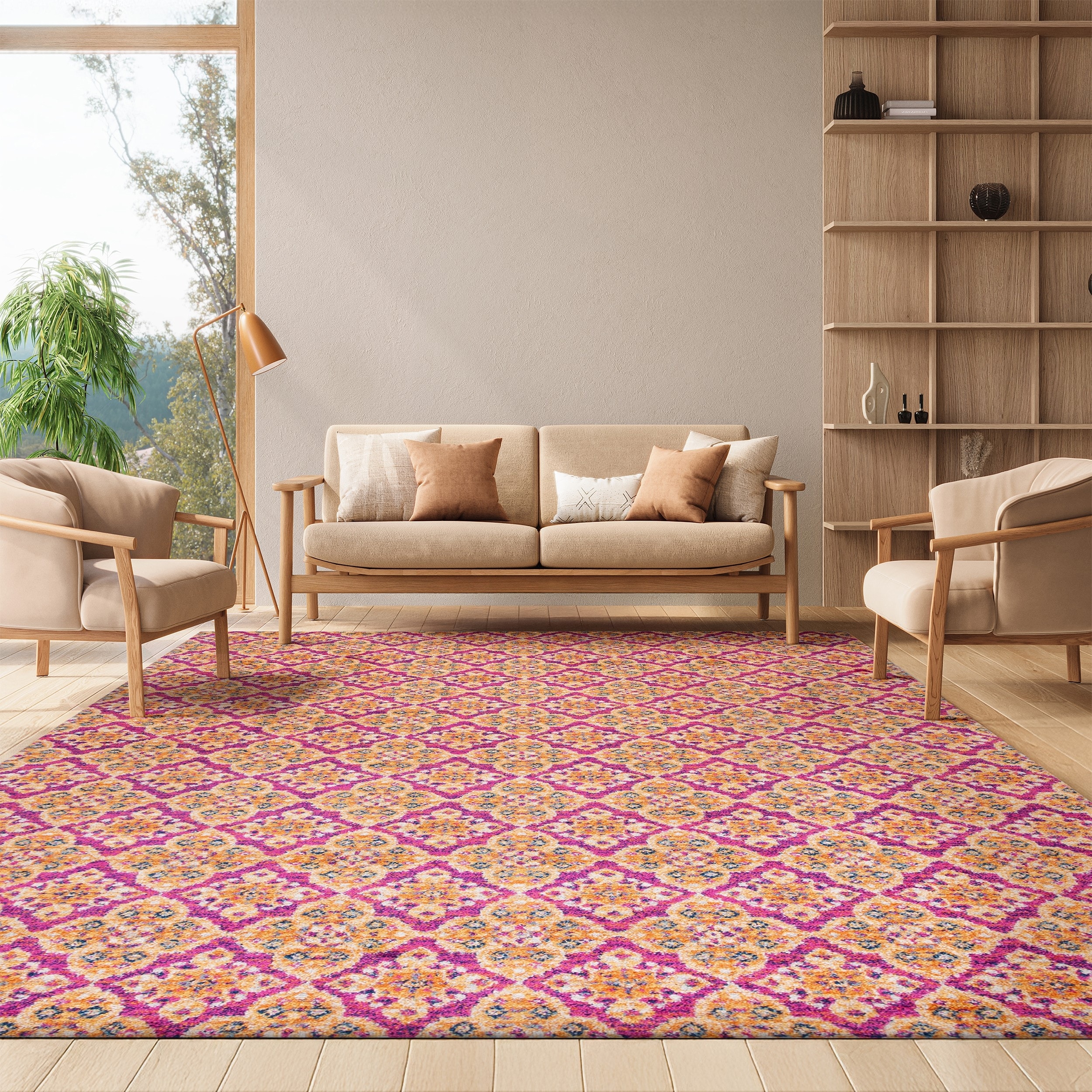 SAFAVIEH Madison Doloris Vintage Boho Oriental Rug