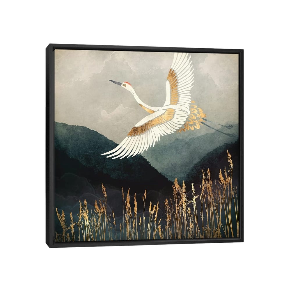 iCanvas "Elegant Flight" by SpaceFrog Designs Framed Canvas Print