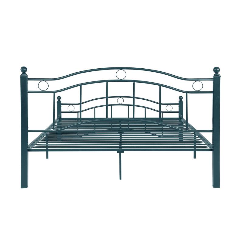 Bouvardia Contemporary Iron Bed Frame by Christopher Knight Home