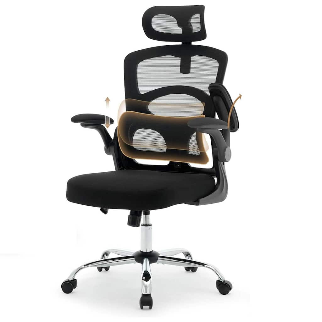 Ergonomic Desk Office Chair, High-Back Computer Gaming Chair for Home, Office, Gaming