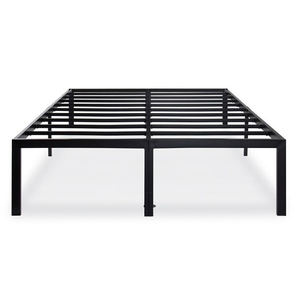 TATAGO California King 18 Inch Heavy Duty Metal Strong Bed Frame 86"Lx74"Wx18"H 
