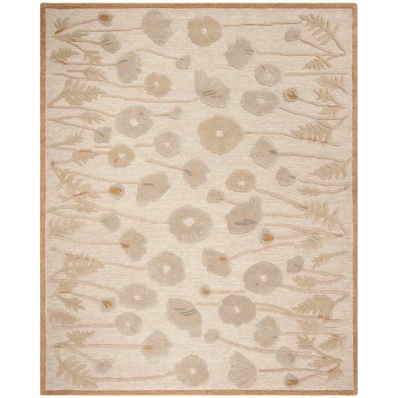 Martha Stewart by SAFAVIEH Poppy Glossary Wool/ Viscose Rug