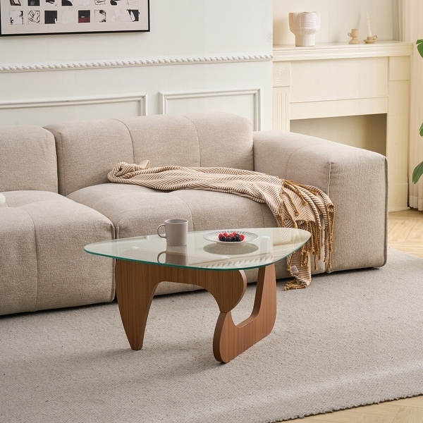 Glass Coffee Tables Farmhouse Coffee Table Mid-Century Modern Wood