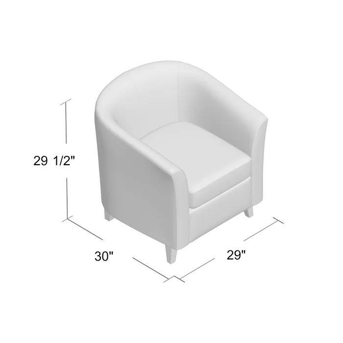 Rustic Side Chair Club Chair Accent Chair Corner Chair Leisure Chair Orange Dressing Chair Reading Chair Vanity Chair