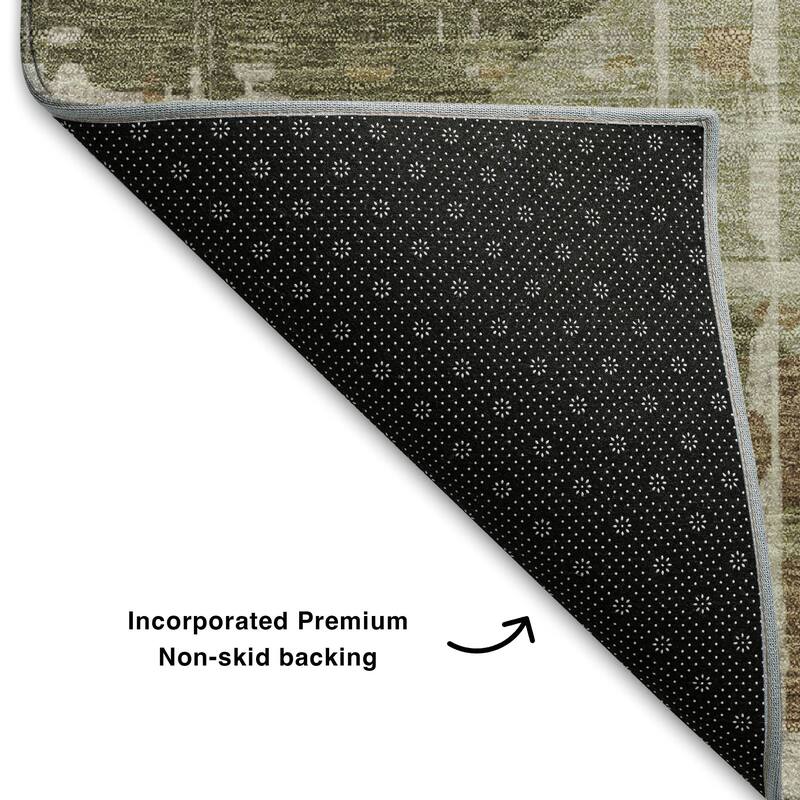 Premium Washable Super Soft Hatch Diamond Mayfield Rug