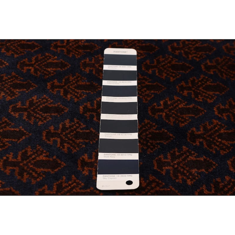 Teimani Navy Rug 3'10" x 6'8" - 3'10 x 6'8