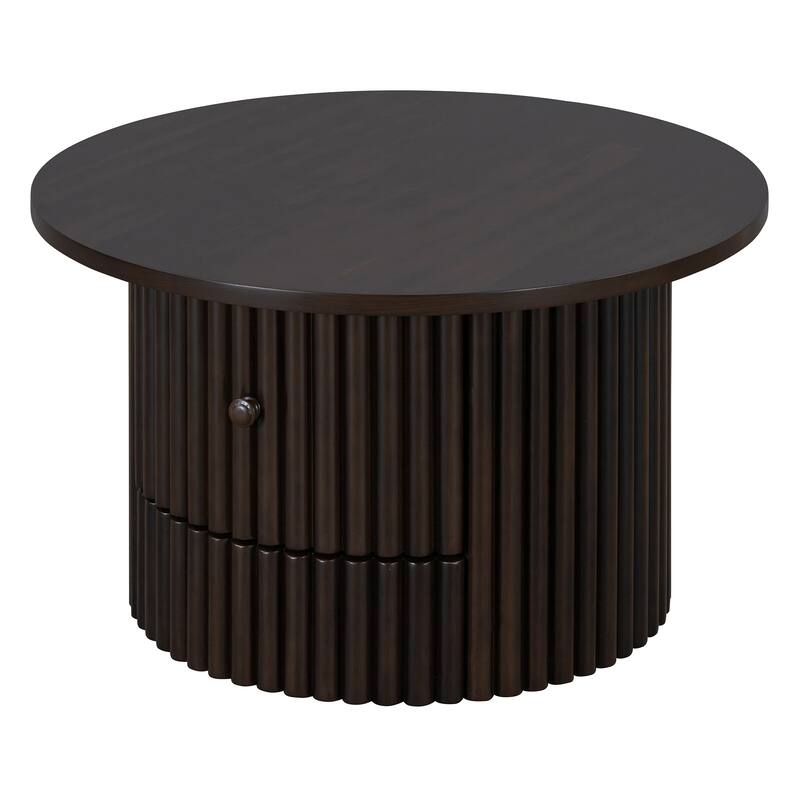 Farmhouse Coffee Table with a Drawer