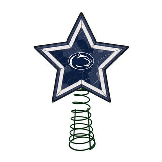 FTH Penn State Nittany Lions Bulb Silver Metal Christmas Ornament Gift Tree Decoration