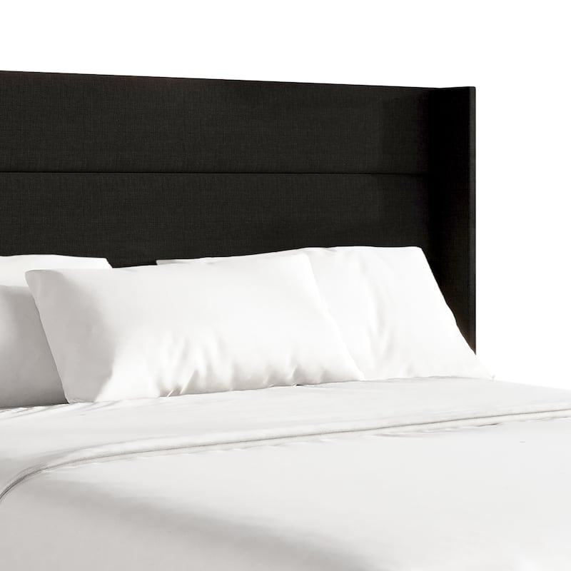 CraftPorch Modern Wingback Platform Lift Up Storage Bed