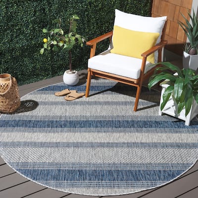 SAFAVIEH Courtyard Gayla Indoor/ Outdoor Waterproof Patio Backyard Rug