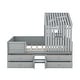 preview thumbnail 24 of 24, Full House Loft Bed with Drawers - Efficient Under-Bed Storage