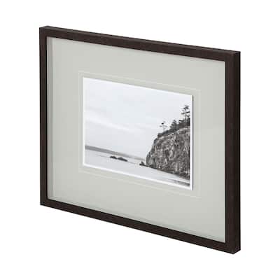 Rocky Cliffs, Rosario Beach Framed Art Print