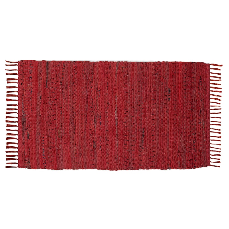 Chindi Rugs, Handmade Multipurpose Reversible Washable Colorful Cotton Rag Rug Runner 24''x36''