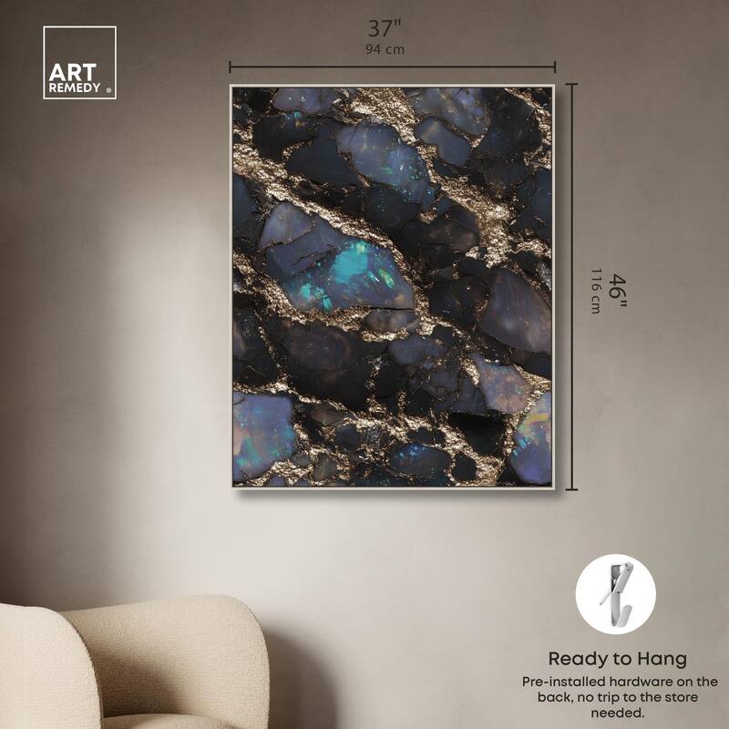 Astral Firelight Canvas by Art Remedy