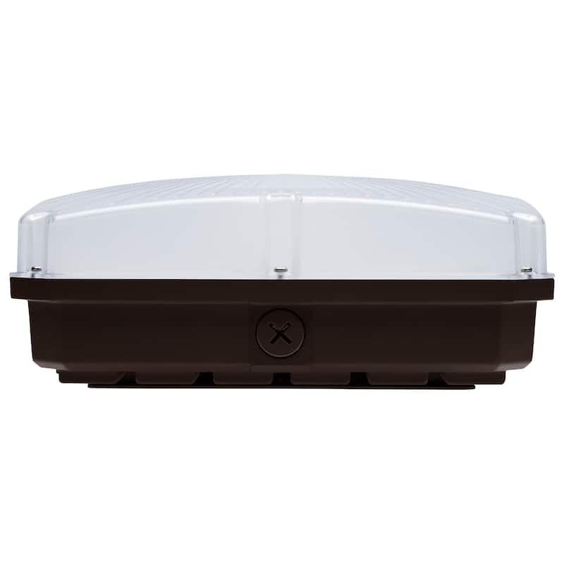 10 Inch LED Field Selectable Canopy Fixture 45/60/70W 3K/4K/5K CCT - Bronze