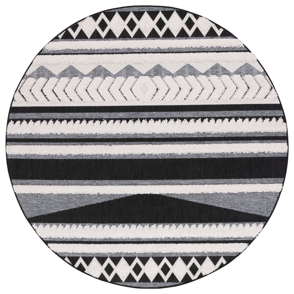 SAFAVIEH Cottage Hripsime Indoor/ Outdoor Moroccan Boho Rug