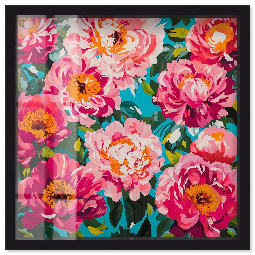 Maximalist Bloom Shadowbox by Art Remedy