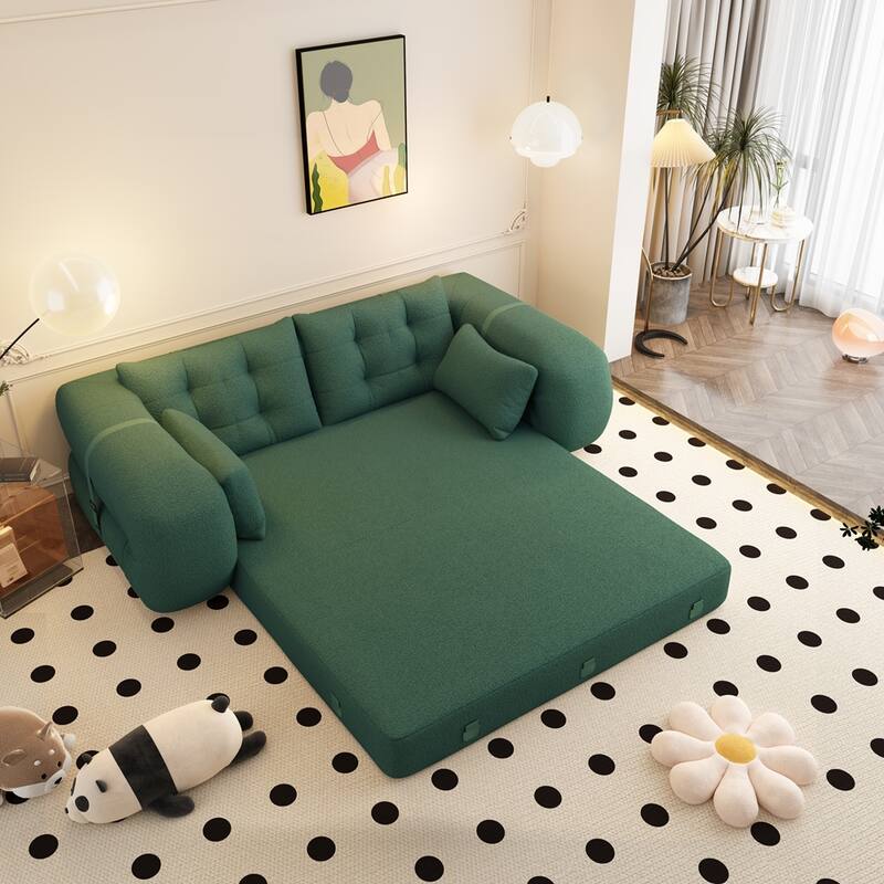 78.7" Multi-Functional Foldable Sofa Bed