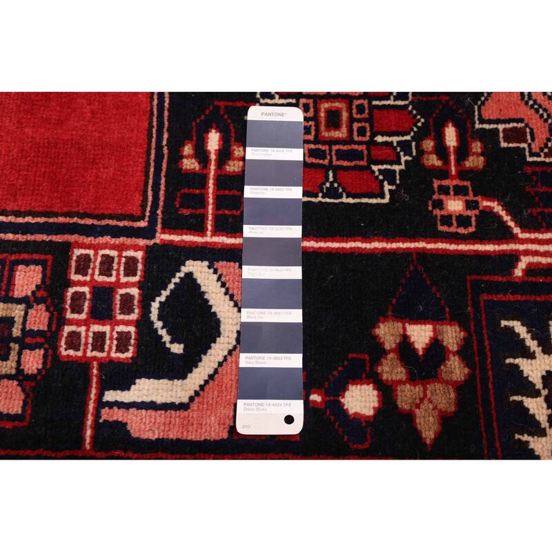 ECARPETGALLERY Hand-knotted Anadol Vintage Red Wool Rug - 4'4 x 6'3