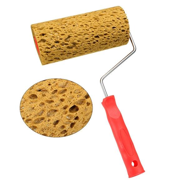 Sponge paint brushes with red handle Sponge paint brushes with red handle