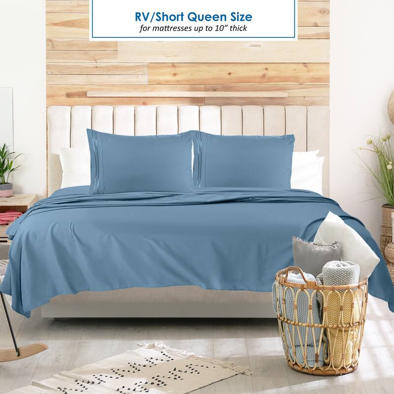 Empyrean Hotel Luxury 6 Piece Sheet Set - Super Soft Bedding Sheets & Pillowcases