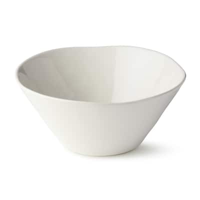 Certified International Linen Cream Deep Bowl 88 oz. - 10.25'' W x 10.25'' D x 4.5'' H