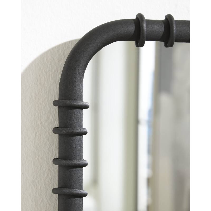 Signature Design by Ashley Judlow Black Accent Mirror - 24" W x 1" D x 36" H
